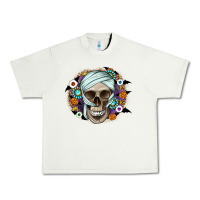 Pistachio Halloween Skeleton Urban Heavy Tee - CowhideDigitalArt