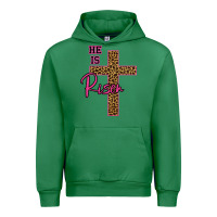 Emerald He Is Risen Leopard Urban Hoodie - Bettercallsaul