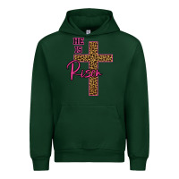 Forest Green He Is Risen Leopard Urban Hoodie - Bettercallsaul