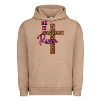 Pigment Burro He Is Risen Leopard Urban Hoodie - Bettercallsaul