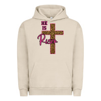 Pigment French Oak He Is Risen Leopard Urban Hoodie - Bettercallsaul