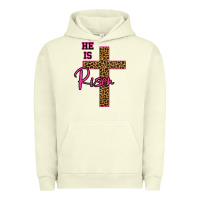 Pigment Pistachio He Is Risen Leopard Urban Hoodie - Bettercallsaul