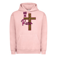 Pigment Salmon He Is Risen Leopard Urban Hoodie - Bettercallsaul