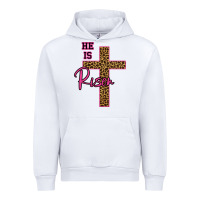 White He Is Risen Leopard Urban Hoodie - Bettercallsaul