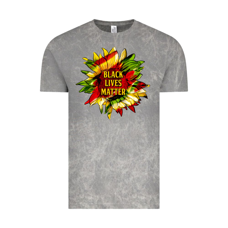 Black Lives Matter Sunflower Vintage Tee by HRA Design Shop | Teevron