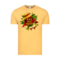 Vintage Mustard black lives matter sunflower Vintage Tee - HRA Design Shop