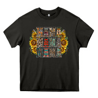 Asphalt mama sunflower western Heavy Core Tee - RacoonDesign