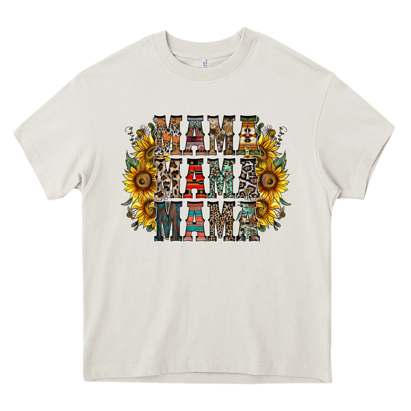 Mama Sunflower Western Heavy Core Tee by RacoonDesign | Teevron