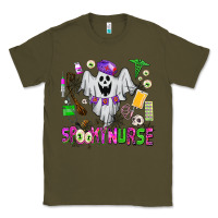 Army Green spooky nurse Classic Tee - AdoDesignShop