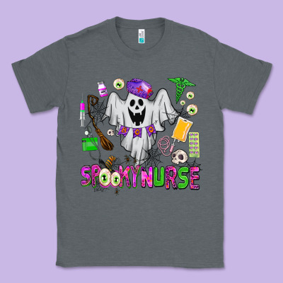 Spooky Nurse Classic Tee Designed By Adodesignshop
