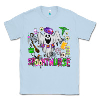 Dusty Blue spooky nurse Classic Tee - AdoDesignShop