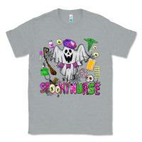 Heather Grey spooky nurse Classic Tee - AdoDesignShop