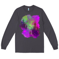 Smoke castle halloween patch Long Sleeve Tee - BundleAndBundleShop