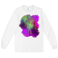 White castle halloween patch Long Sleeve Tee - BundleAndBundleShop