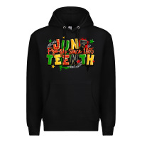 Black juneteenth free ish since 1865 Premium Hoodie - LillyAllenDesigns