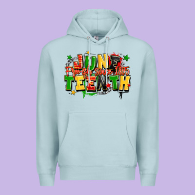 Juneteenth Free Ish Since 1865 Premium Hoodie Designed By Lillyallendesigns