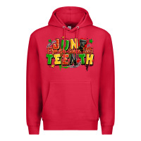 Cardinal juneteenth free ish since 1865 Premium Hoodie - LillyAllenDesigns