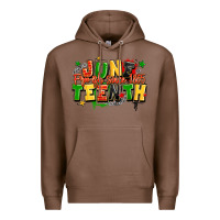 Chestnut juneteenth free ish since 1865 Premium Hoodie - LillyAllenDesigns