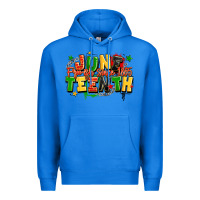 True Royal juneteenth free ish since 1865 Premium Hoodie - LillyAllenDesigns