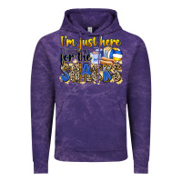 Cloud Purple i'm just here for the snacks volleyball Vintage Hoodie - Zillion Design Studio