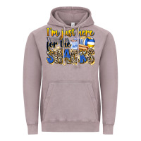 Vintage Zinc i'm just here for the snacks volleyball Vintage Hoodie - Zillion Design Studio