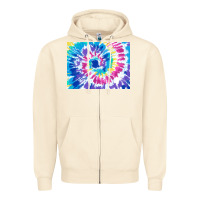 Sandshell tie dye background colourful leopard 2 3200x2400 Zipper Hoodie - AdoDesignShop