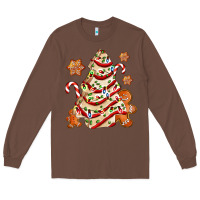 Chestnut christmas tree cake and cookies ado Long Sleeve Tee - AdoDesignShop