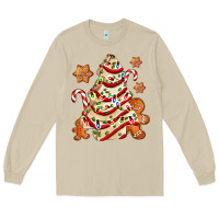 Mushroom christmas tree cake and cookies ado Long Sleeve Tee - AdoDesignShop