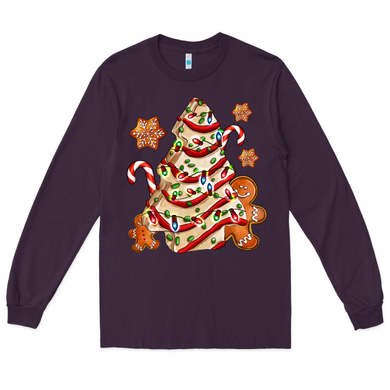 Christmas Tree Cake And Cookies Ado Long Sleeve Tee by AdoDesignShop | Teevron