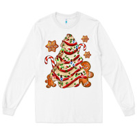 White christmas tree cake and cookies ado Long Sleeve Tee - AdoDesignShop