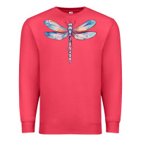 Cardinal dragonfly Premium Sweatshirt - MaliasSmallBusiness
