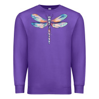 Purple dragonfly Premium Sweatshirt - MaliasSmallBusiness