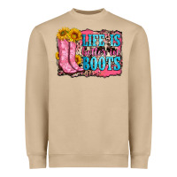 Mushroom life is better in boots Heavyweight Sweatshirt - Zillion Design Studio