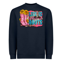 Navy life is better in boots Heavyweight Sweatshirt - Zillion Design Studio