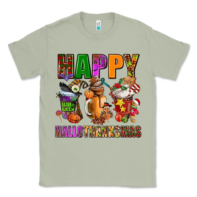 Happy Hallothanksmas Classic Tee by AdoDesignShop | Teevron