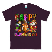 Plum happy hallothanksmas Classic Tee - AdoDesignShop