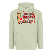 Matcha little miss 100 days smarter Heavyweight Hoodie - MaliasSmallBusiness
