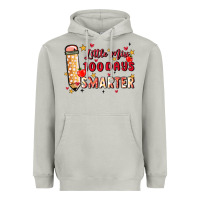 Moon Dust little miss 100 days smarter Heavyweight Hoodie - MaliasSmallBusiness