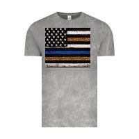 Back To Blue Usa Flag Leopard Police 20oz Tumbler Vintage Tee | Teevron