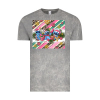 Cloud Rock pink stitch  christmas Vintage Tee - AdoDesignShop