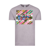 Vintage Zinc pink stitch  christmas Vintage Tee - AdoDesignShop