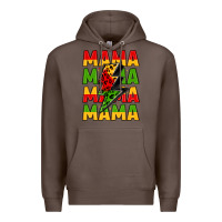 Coffee mama lightning bolt juneteenth Premium Hoodie - LillyAllenDesigns