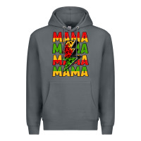 Rock mama lightning bolt juneteenth Premium Hoodie - LillyAllenDesigns