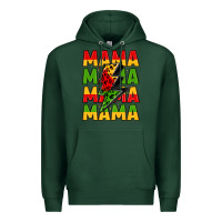 Sports Green mama lightning bolt juneteenth Premium Hoodie - LillyAllenDesigns