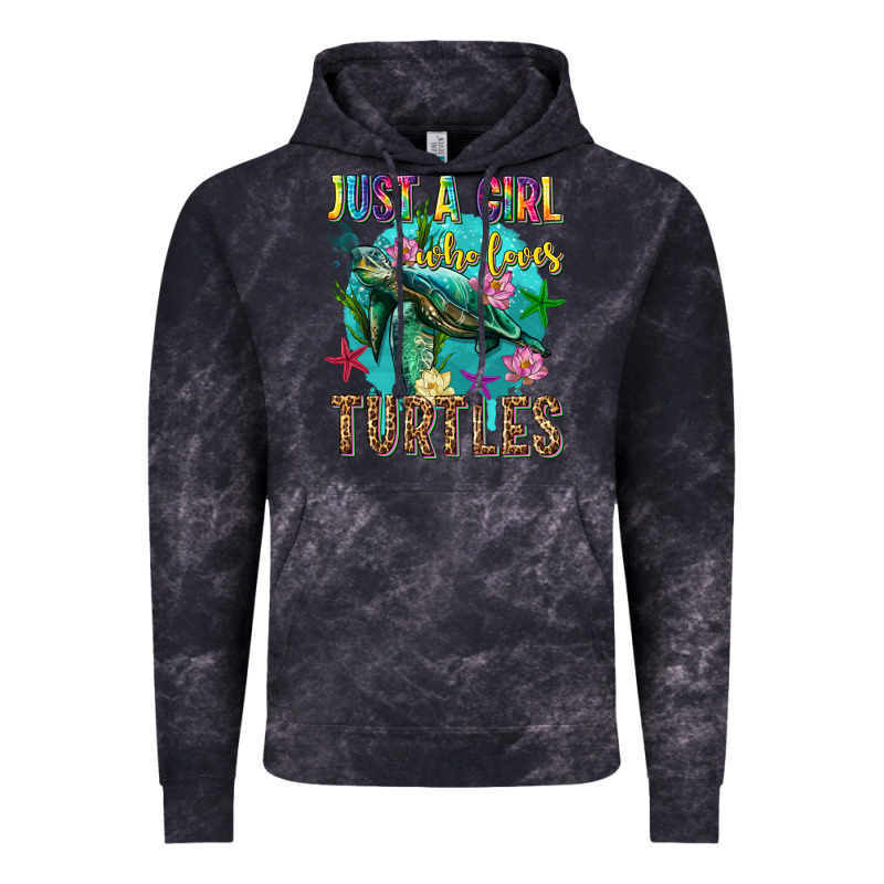 Just A Girl Who Loves Turtles Vintage Hoodie by texasbilliewilder | Teevron