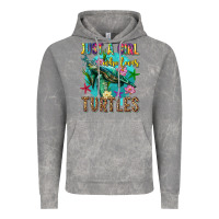 Cloud Rock just a girl who loves turtles Vintage Hoodie - texasbilliewilder
