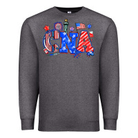 Charcoal Heather 4th of july cna Premium Sweatshirt - NancyCooperArtShop