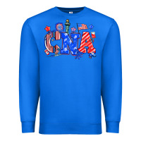 True Royal 4th of july cna Premium Sweatshirt - NancyCooperArtShop