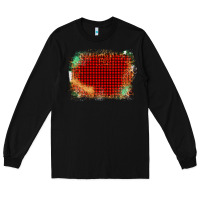 Black Western Red Green Farm Life Brush Stroke Long Sleeve Tee - Bettercallsaul