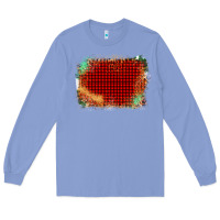 Colony Blue Western Red Green Farm Life Brush Stroke Long Sleeve Tee - Bettercallsaul